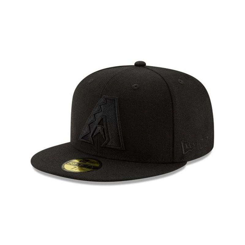 MLB Arizona Diamondbacks Wool 59Fifty Fitted (WQO4297) - Black New Era Caps